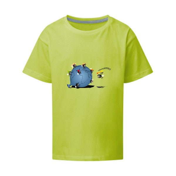 Armageddon SG - Kids T-shirt enfant Lime Taille 152 (11-12/2XL)