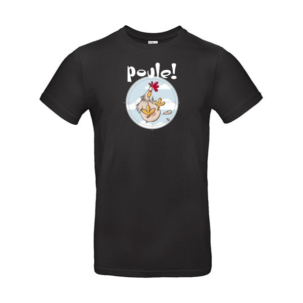 Poule-! - t-shirt original Black