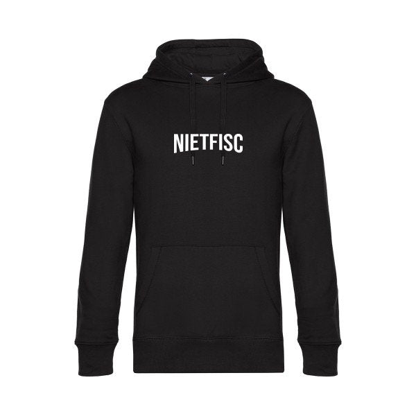 NIETFISC sweat shirt original Black flex Blanc impression Face