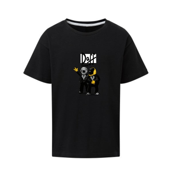 Daff Punk SG - Kids T-shirt enfant Dark Black Taille 152 (11-12/2XL)