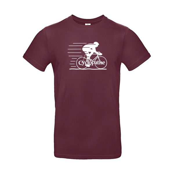 CYCLOPATHE ! Blanc B&C - E190 T-shirt