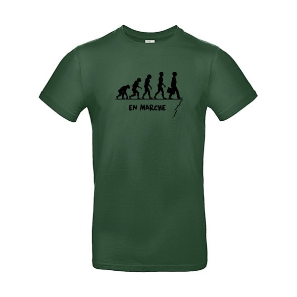 En marcheFlex noir - E190 T-shirt|Bottle Green||2XL