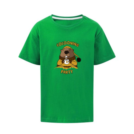 Cocooning SG - Kids T-shirt enfant Kelly Green Taille 140 (9-10/XL)