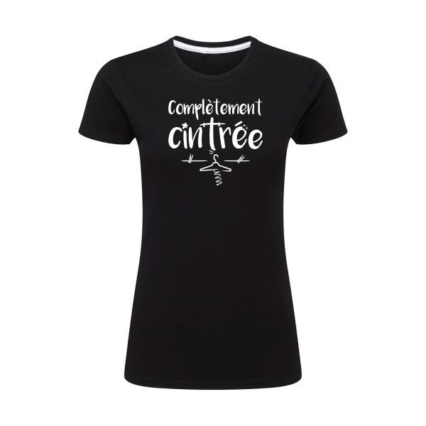 Complètement cintré  |Blanc |T shirt original femme|SG