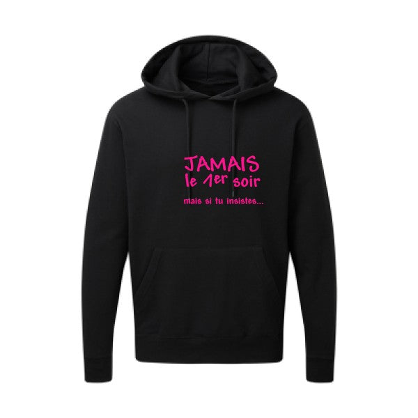 JAMAIS... Rose Fluo SG - Hooded Sweatshirt Sweat capuche