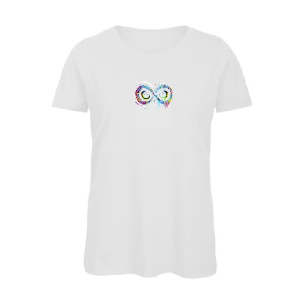 INFINIMENT-CHOUETTE- - t-shirt original femme White