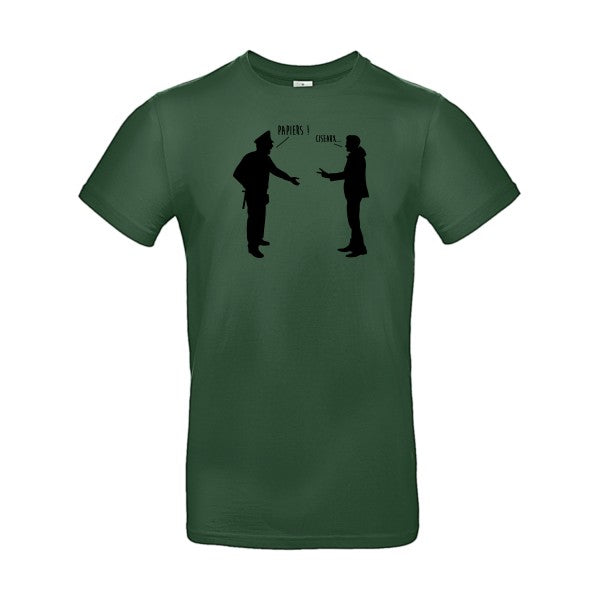 CHIFOUMI Flex noir |E190 T-shirt|Bottle Green||2XL