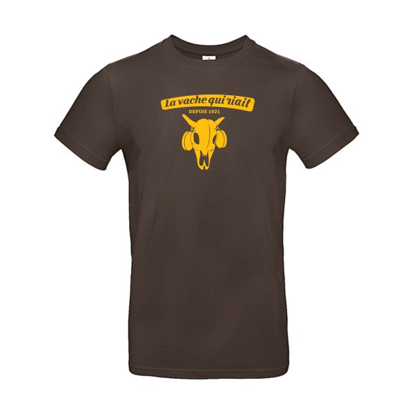 vache qui riaitFlex jaune or - E190 T-shirt|Brown||2XL