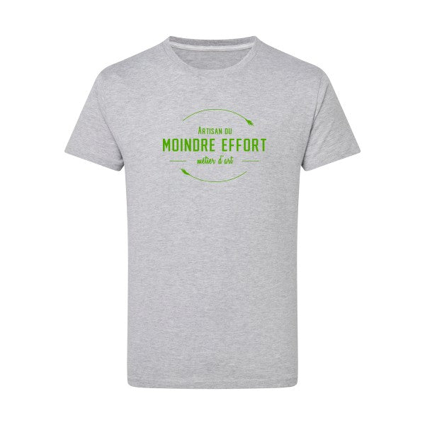 Artisan du moindre effort vert pomme -Flex vert pomme sur T-shirt SG  Light Oxford  5XL