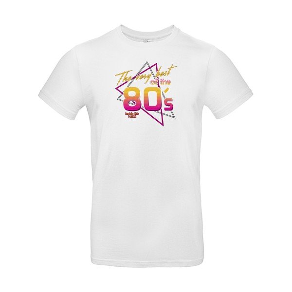 T-shirt humour original Annee 80S T Shirt couleur White