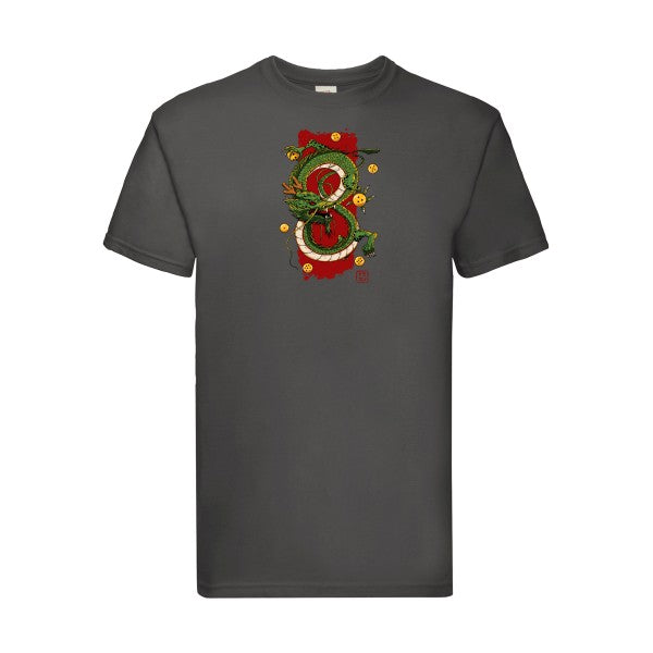 Shenron Fruit of the loom 205 g/m² T-shirt/ light graphite