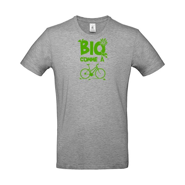 Bio comme un vélo flex Vert pomme B&C - E190 T-shirt|Sport Grey||5XL