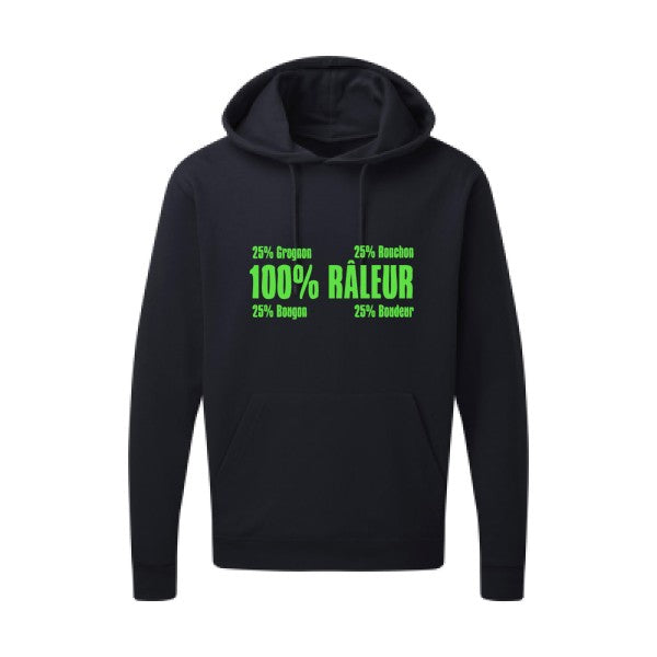 Râleur Vert fluo SG - Hooded Sweatshirt Sweat capuche