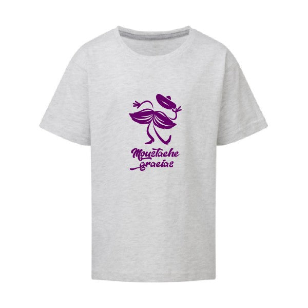 Presqu'spagnol Flex Violet SG - Kids T-shirt enfant Ash Grey Taille 152 (11-12/2XL)