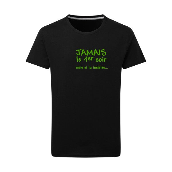 JAMAIS... - Flex Vert pomme Tshirt original Dark Black  4XL