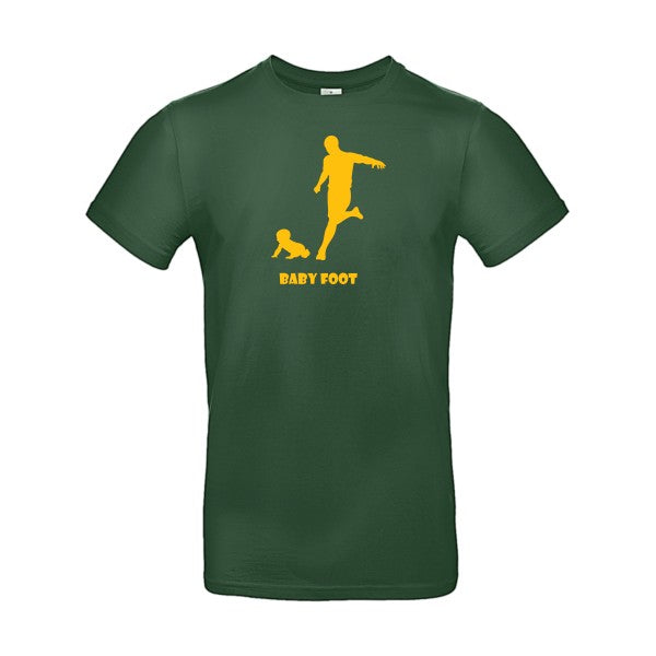 Baby footFlex jaune or- T-shirt E190|Bottle Green||2XL