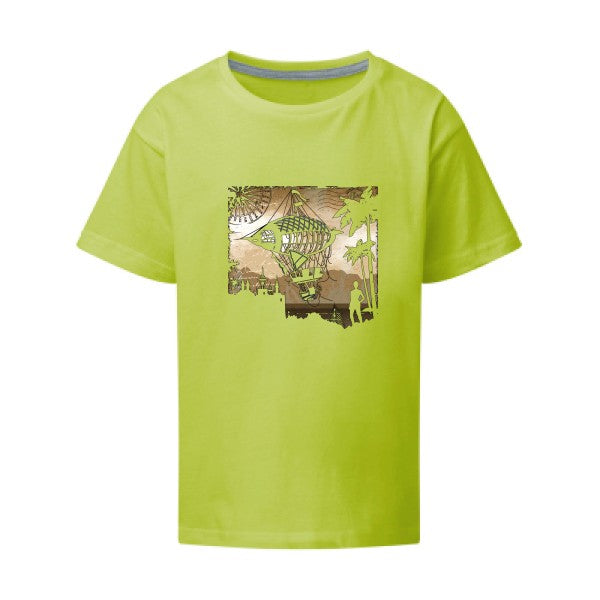 Carnet de voyage SG - Kids T-shirt enfant Lime Taille 152 (11-12/2XL)