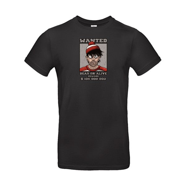 T-shirt humour original ou est il T Shirt couleur Black