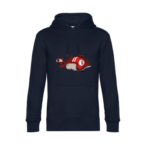 F0- Sweat à capuche original Navy Blue - RueDuTeeshirt