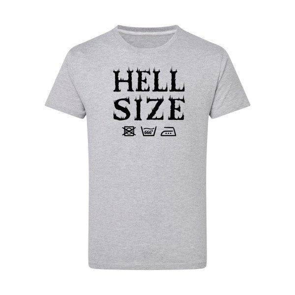 HELL SIZE ! - Flex noir Tshirt original Light Oxford  5XL