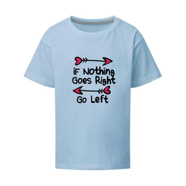 Go right  SG - Kids T-shirt enfant Sky Taille 152 (11-12/2XL)