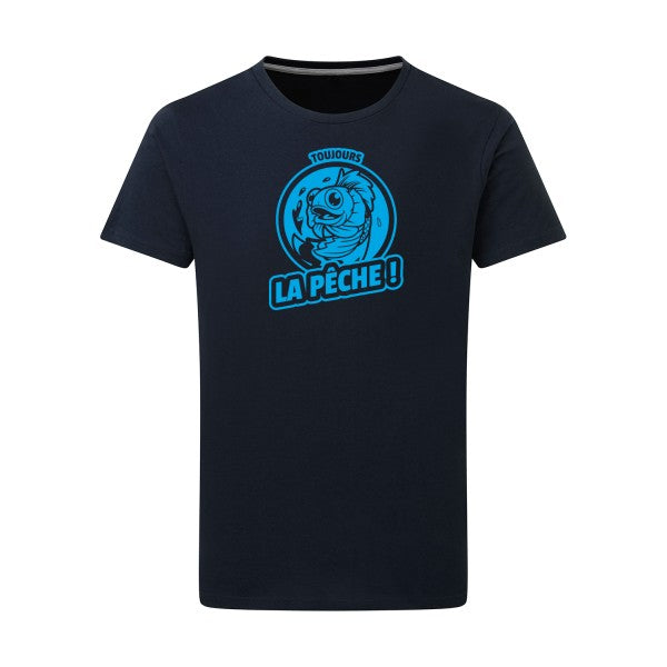 Toujours la pêche ! - Flex bleu clair Tshirt original Navy  5XL