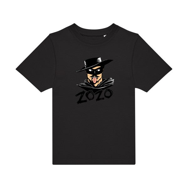 t-shirt humour enfant -Zozo-!- couleur  Black