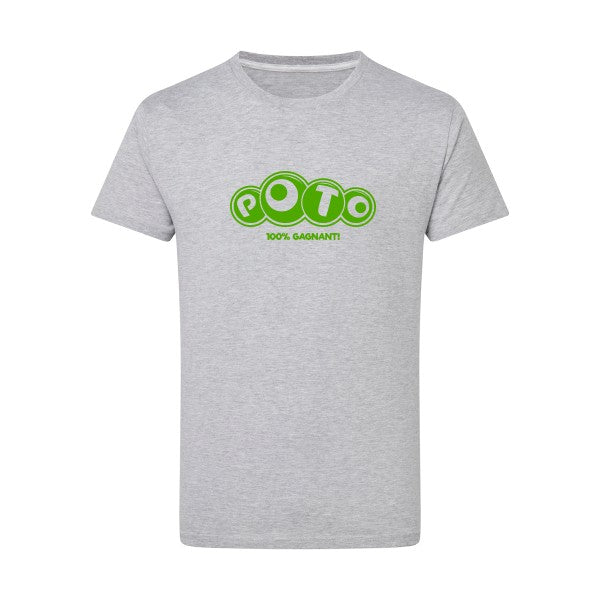 Poto vert pomme -Flex vert pomme sur T-shirt SG  Light Oxford  5XL