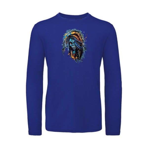 Femme calavera | T-shirt original LSL Cobalt Blue 2XL