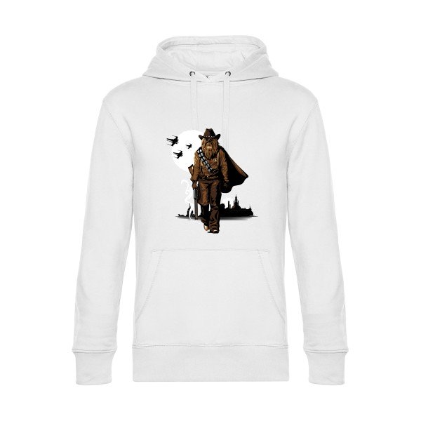 Space-Cow-Boy- Sweat à capuche original White - RueDuTeeshirt