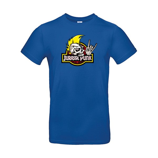 T-shirt humour original Jurassik Punk T Shirt couleur Royal Blue