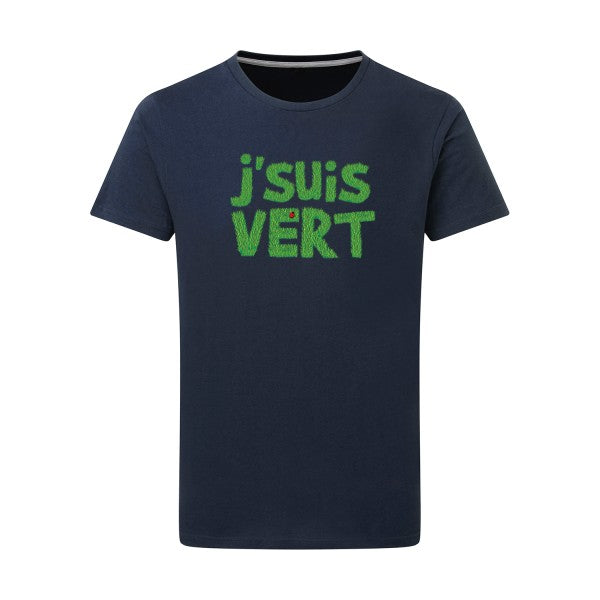 T-shirt homme Suis vert - T-shirt écologique et humoristique Denim 3XL