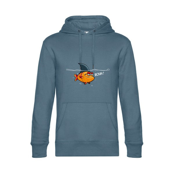 Bouh- Sweat à capuche original nordic blue - RueDuTeeshirt