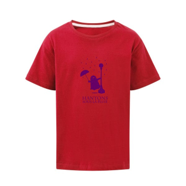 Hantons sous la pluie Flex Violet SG - Kids T-shirt enfant Red Taille 152 (11-12/2XL)