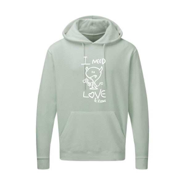 LOVER Blanc SG - Hooded Sweatshirt Sweat capuche