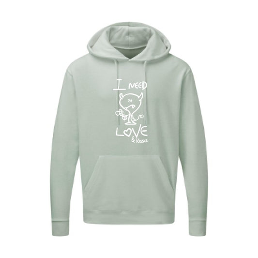 LOVER Blanc SG - Hooded Sweatshirt Sweat capuche