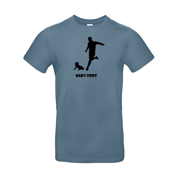 Baby footFlex noir- T-shirt E190|Stone Blue||2XL