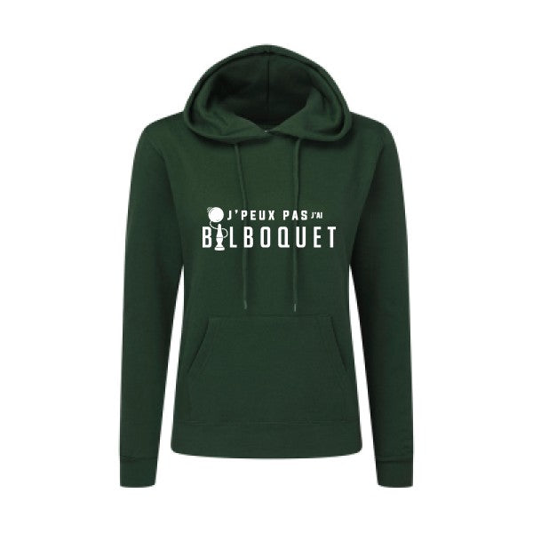 J'ai bilboquet |Sweat original à capuche Femme