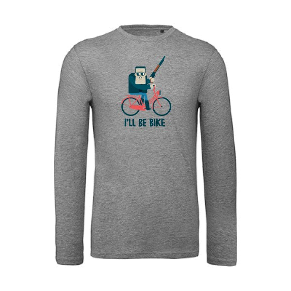 I'll be bike | T-shirt original LSL Sport Grey 2XL