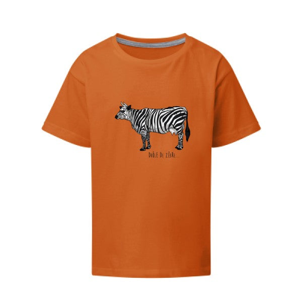 drole de zebre SG - Kids T-shirt enfant Orange Taille 152 (11-12/2XL)