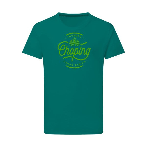 Journée Choping - Flex Vert pomme Tshirt original Emerald Green  2XL