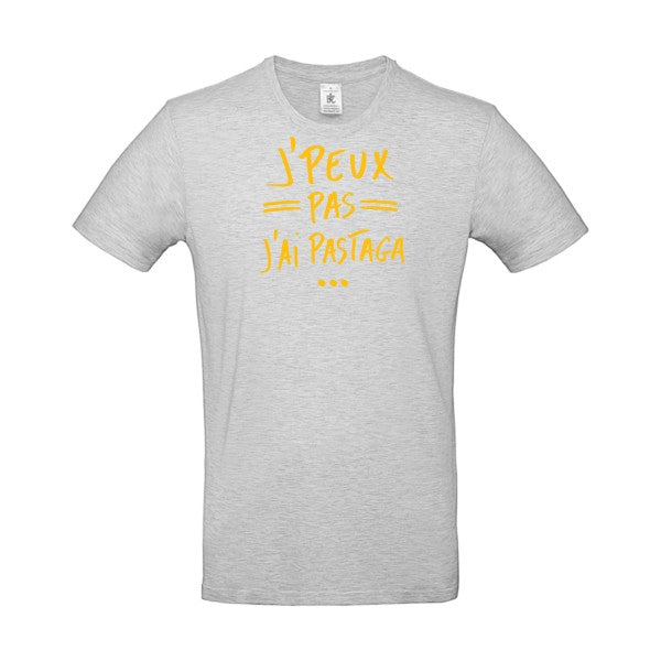 J'peux pas j'ai pastagaFlex jaune or- T-shirt E190|Ash||2XL