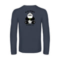 ne-pas-deranger-t-shirt-manches-longues-original-humour -Navy