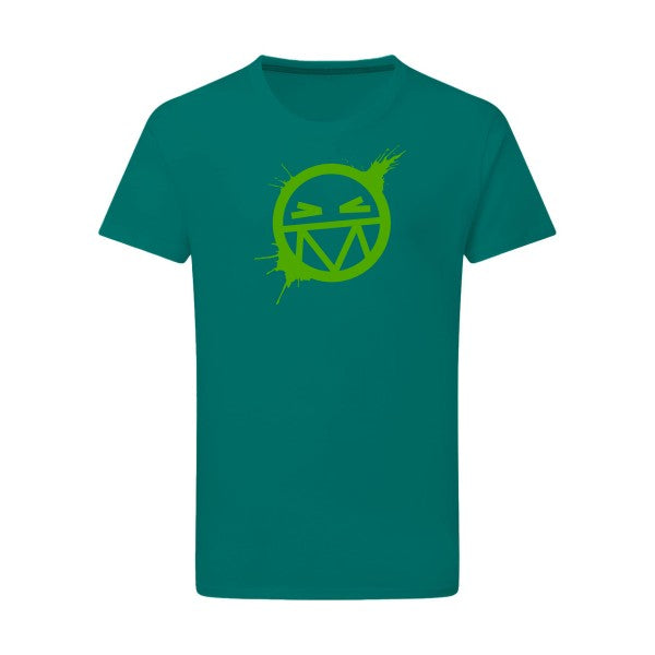 Smile vert pomme -Flex vert pomme sur T-shirt SG  Emerald Green  2XL