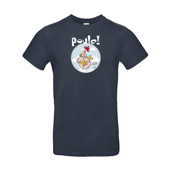 Poule-! - t-shirt original Navy