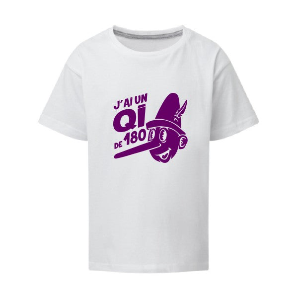 Quotient intellectuel Flex Violet SG - Kids T-shirt enfant White Taille 152 (11-12/2XL)