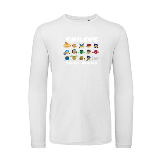 Super Smileys | T-shirt original LSL White 2XL