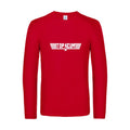 top keum - t shirt- manches- longues- original- humour- Red impression Face