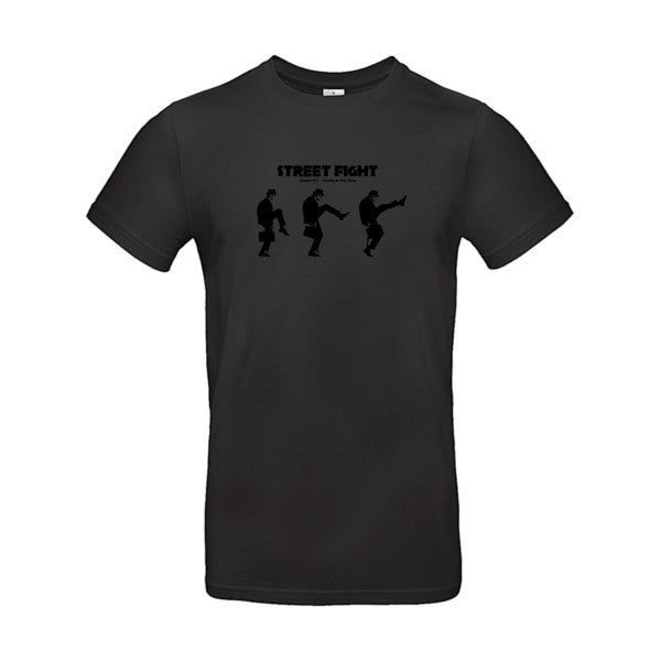 T-shirt humour original British Fight T Shirt couleur Black