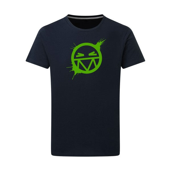 Smile vert pomme -Flex vert pomme sur T-shirt SG  Navy  5XL